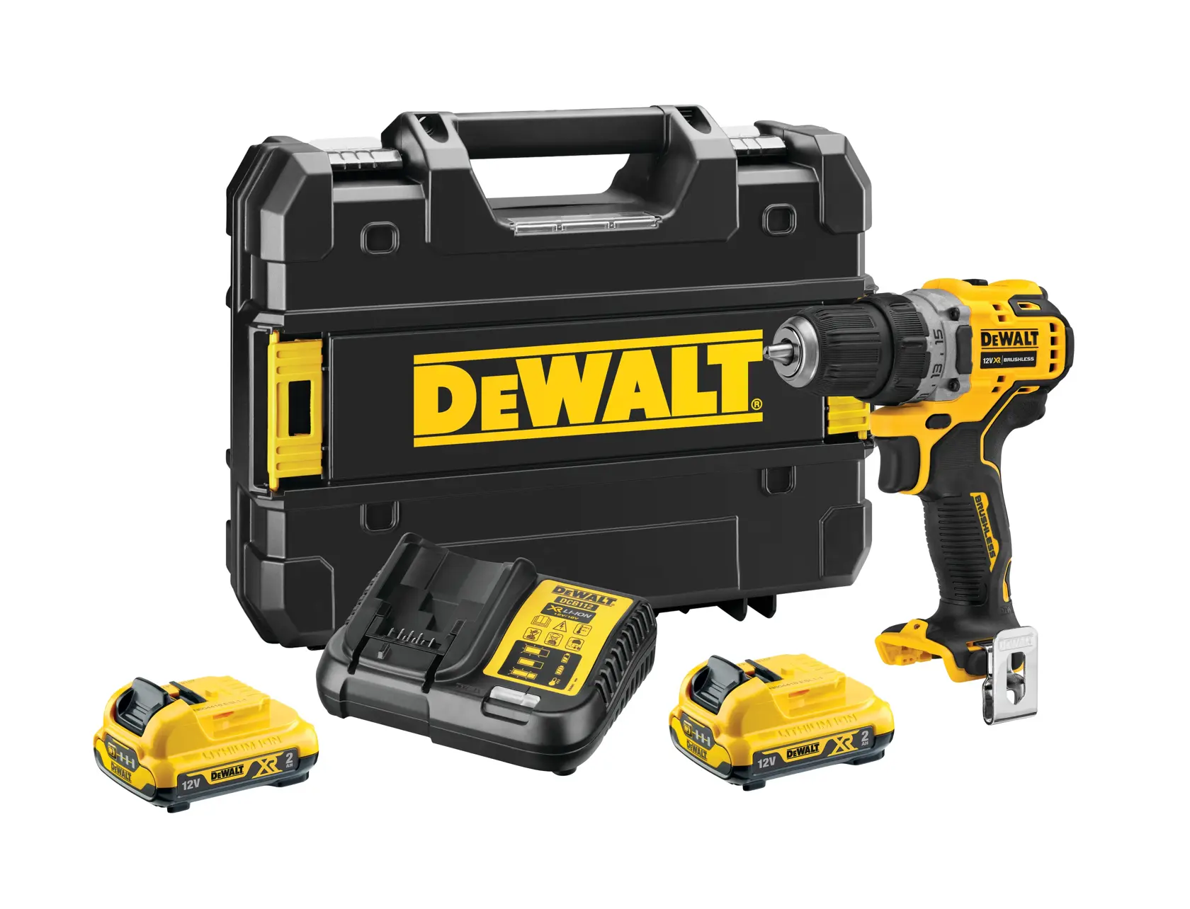 DEWALT logo centered on a white background.