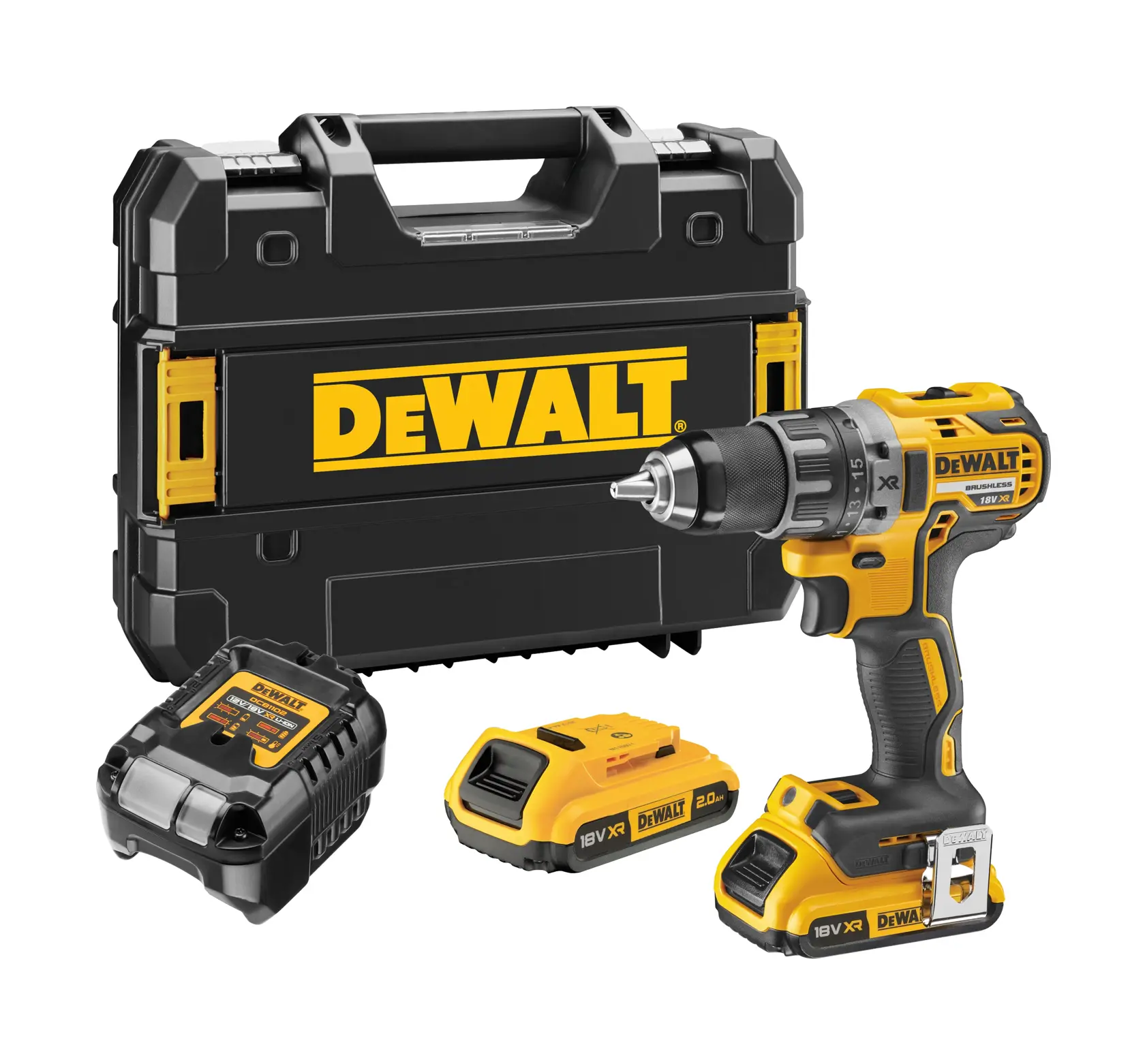 DEWALT logo centered on a white background.