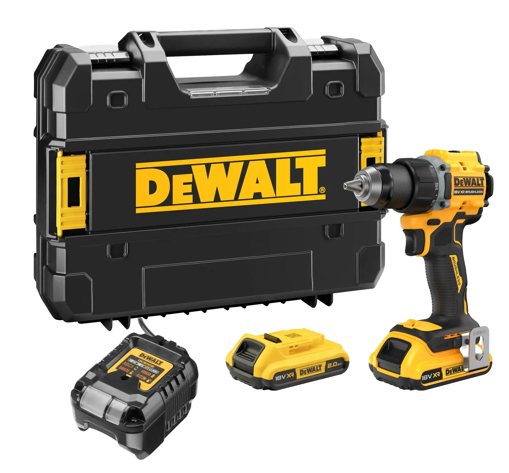 DEWALT logo centered on a white background.