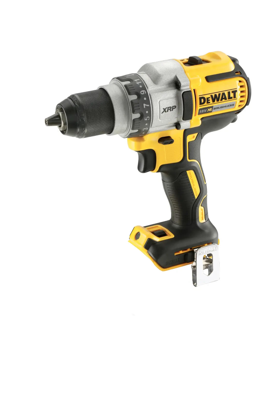 Bezuhlíková prémiová vŕtačka 18 V XR® DEWALT® (samotné náradie)