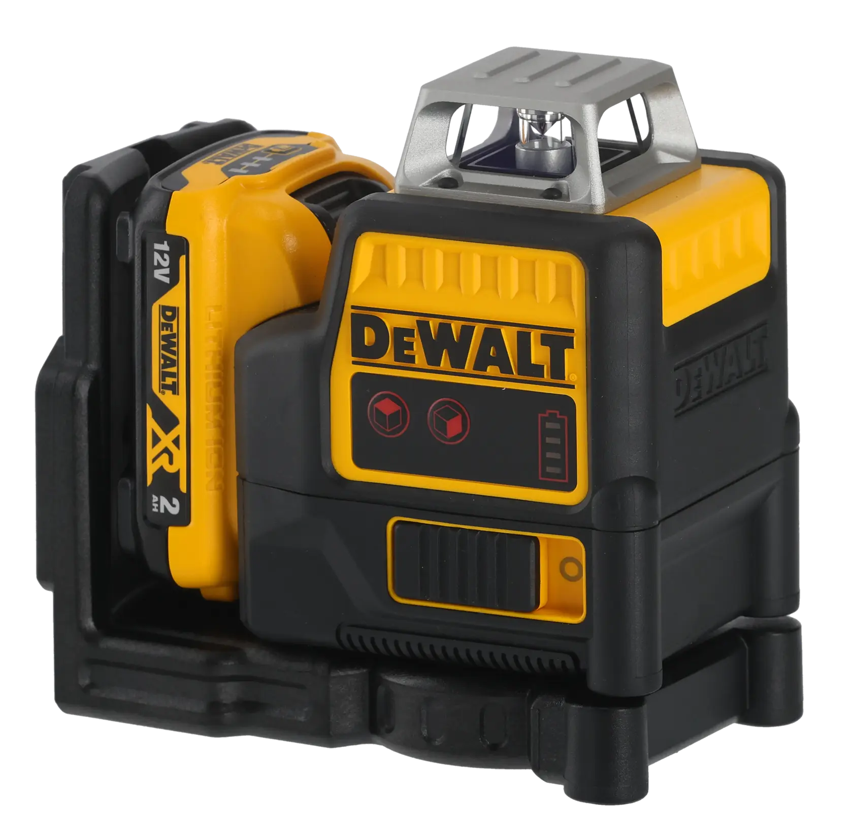 2x líniový laser s červeným lúčom 360° 12 V XR® DEWALT® - 1 x 2 Ah