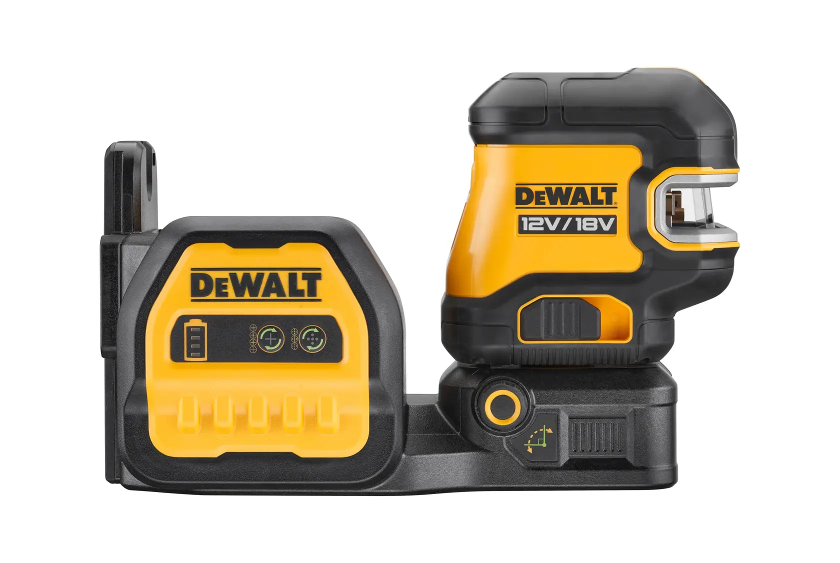 5-bodový krížový laser so zeleným lúčom 12 V/18 V XR® DEWALT® (samotné náradie)