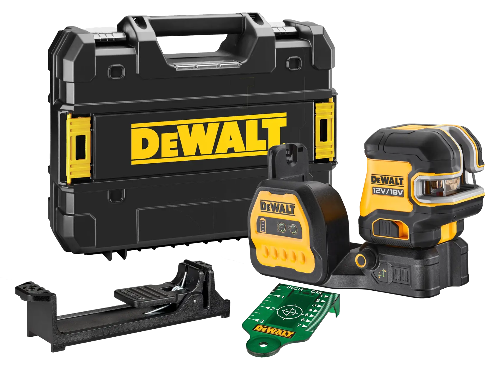 5-bodový krížový laser so zeleným lúčom 12 V/18 V XR® DEWALT® (samotné náradie)