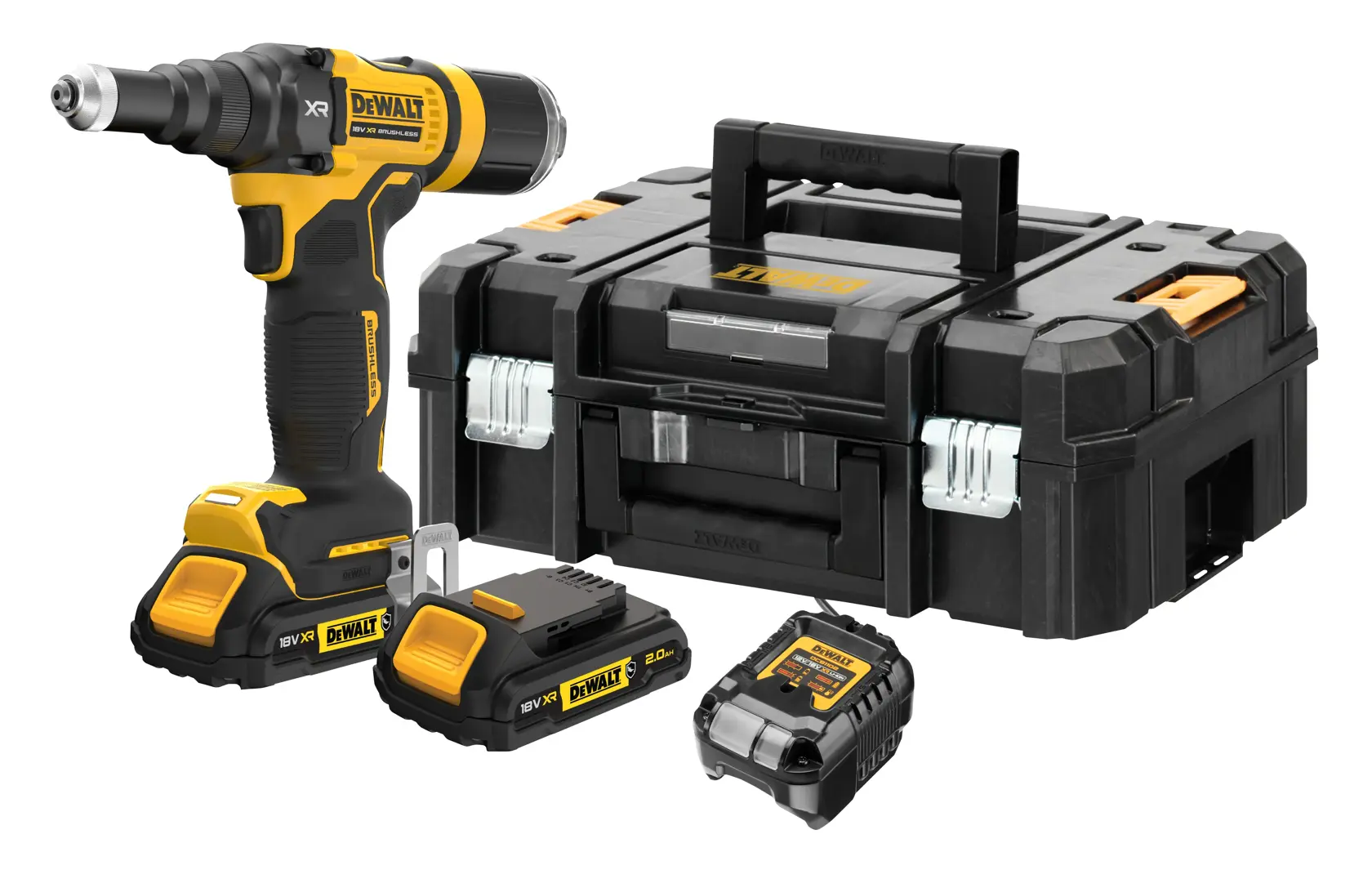 DEWALT logo centered on a white background.