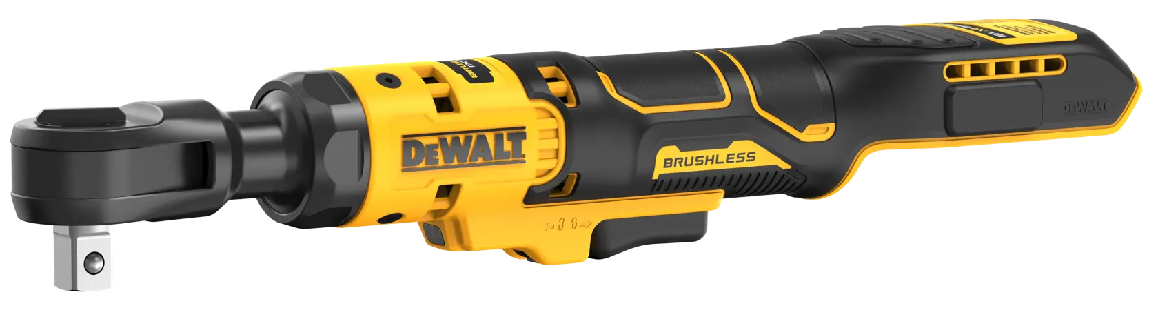 Bezuhlíková 1/2" račňa s otvorenou hlavou 18 V XR® DEWALT® (samotné náradie)
