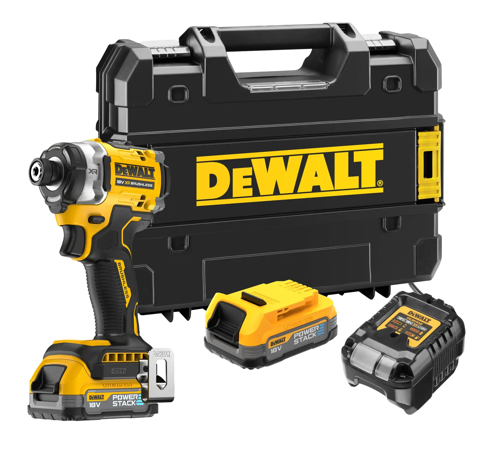 DEWALT logo centered on a white background.
