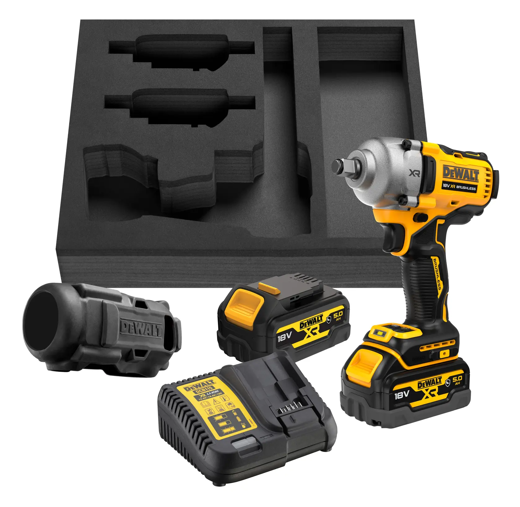 DEWALT logo centered on a white background.