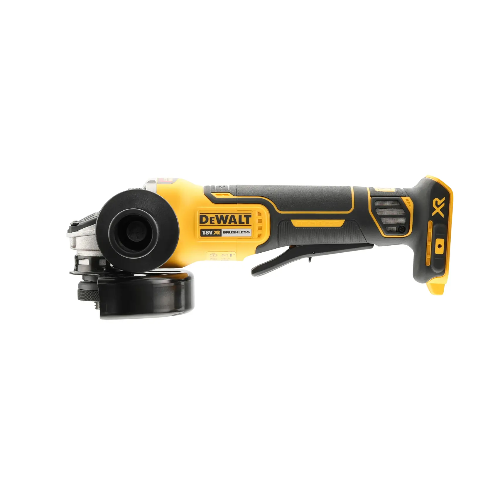 DEWALT Photography tool, DCG406N, DCZ409P2-XE, DCZ401P3-XE, DCG406 shown. Compact, cordless design.