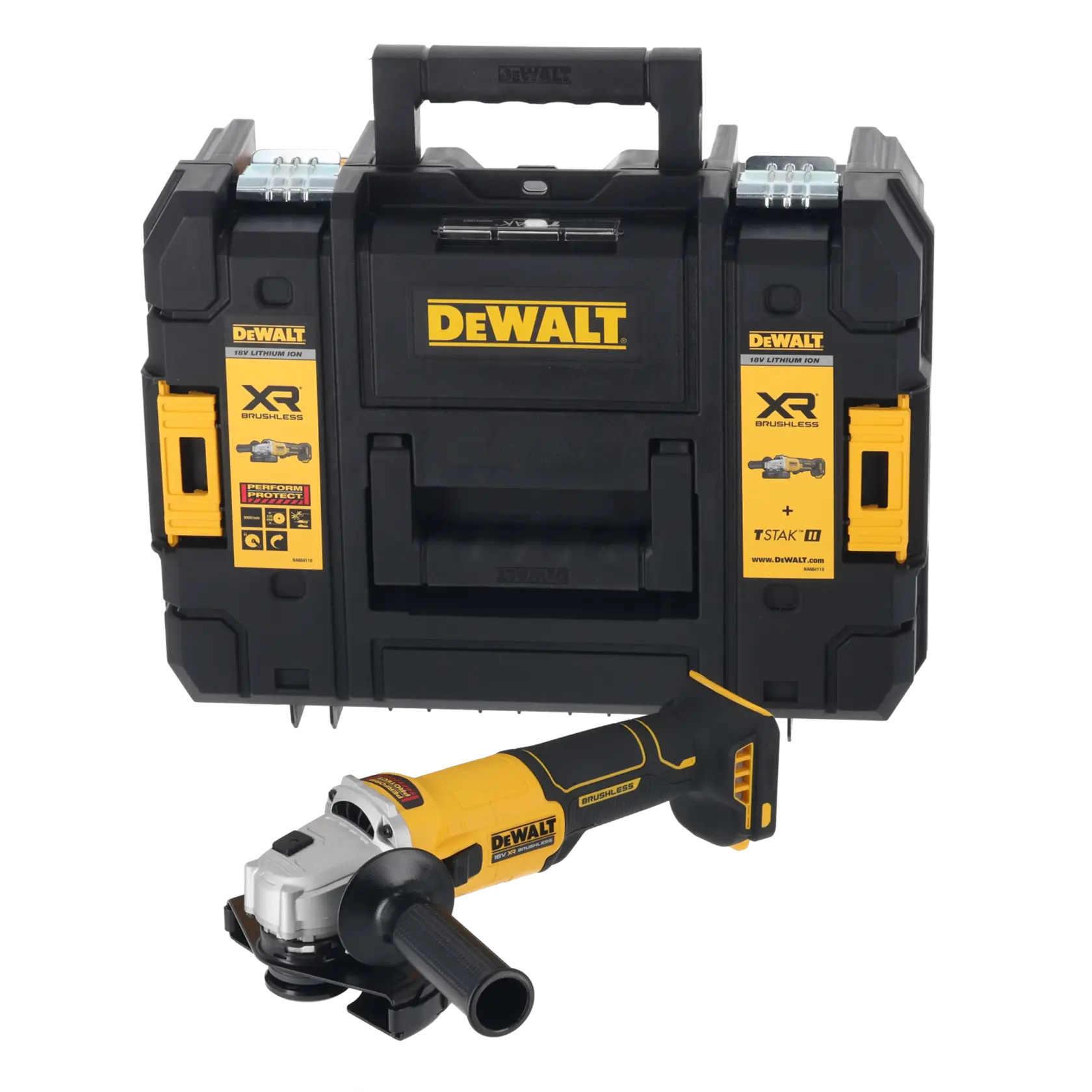 DEWALT logo centered on a white background.