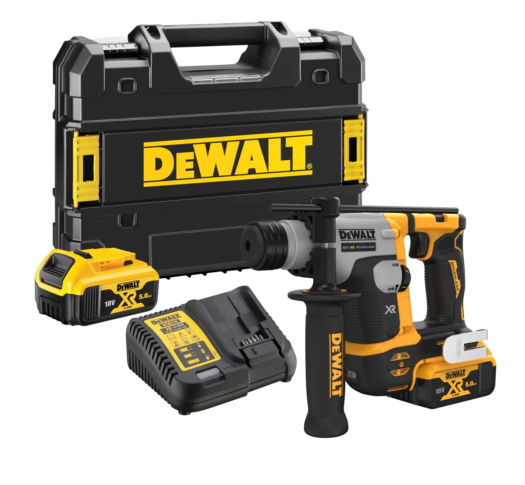 DEWALT logo centered on a white background.