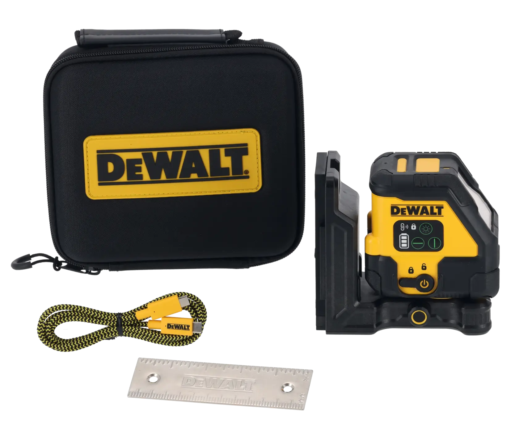 DEWALT logo centered on a white background.