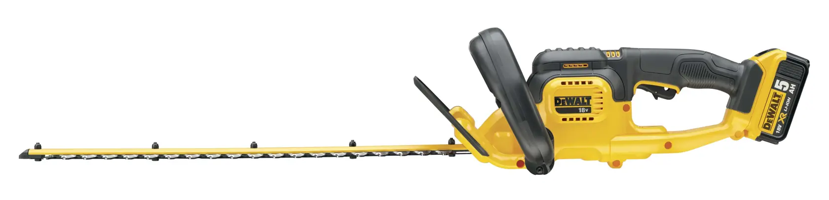 Nožnice na živé ploty 55 cm (19 mm odsadenie pílového listu) 18 V XR® DEWALT® - 1 x 5 Ah