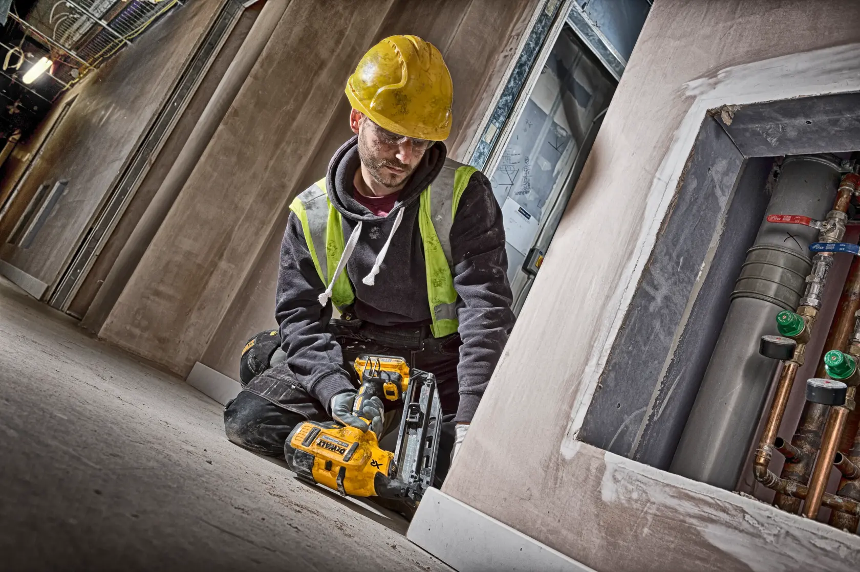 Bezuhlíková klincovačka rozmer 16, 18 V XR® DEWALT® - 2 x 2 Ah