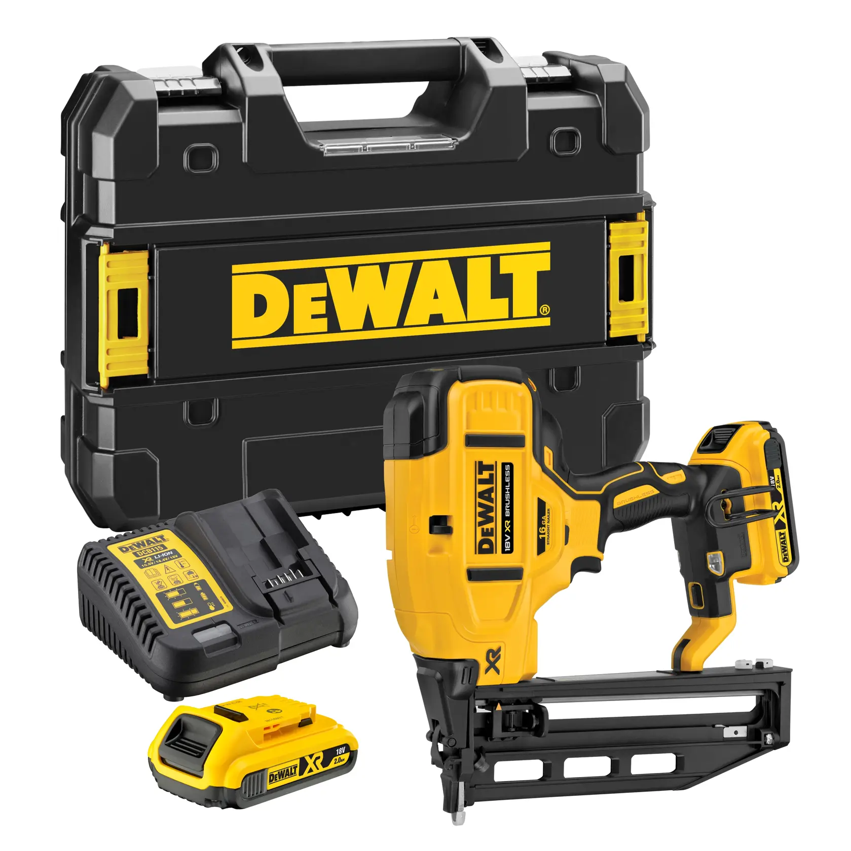 DEWALT logo centered on a white background.
