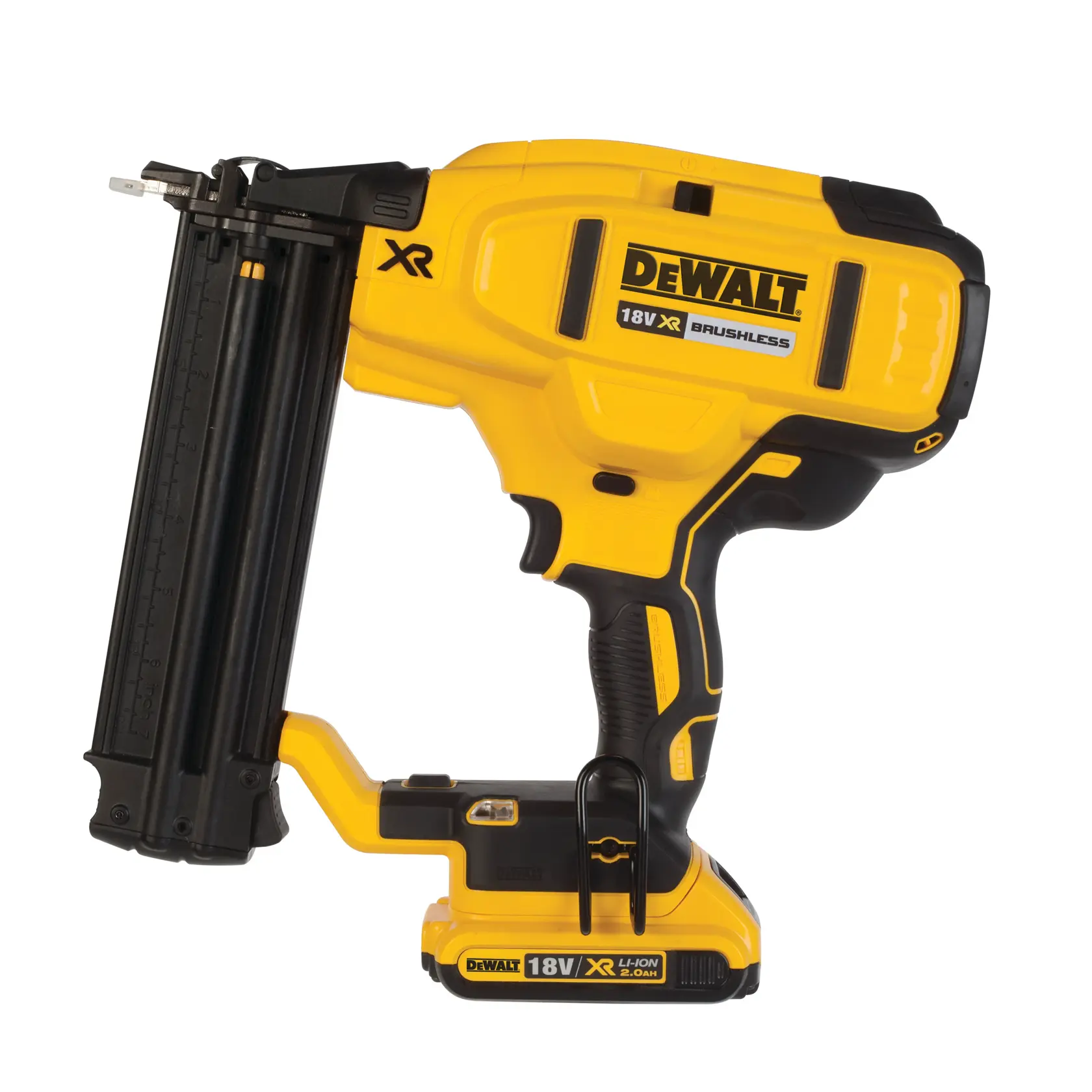 Bezuhlíková klincovačka rozmer 18, 18 V XR® DEWALT® - 2 x 2 Ah