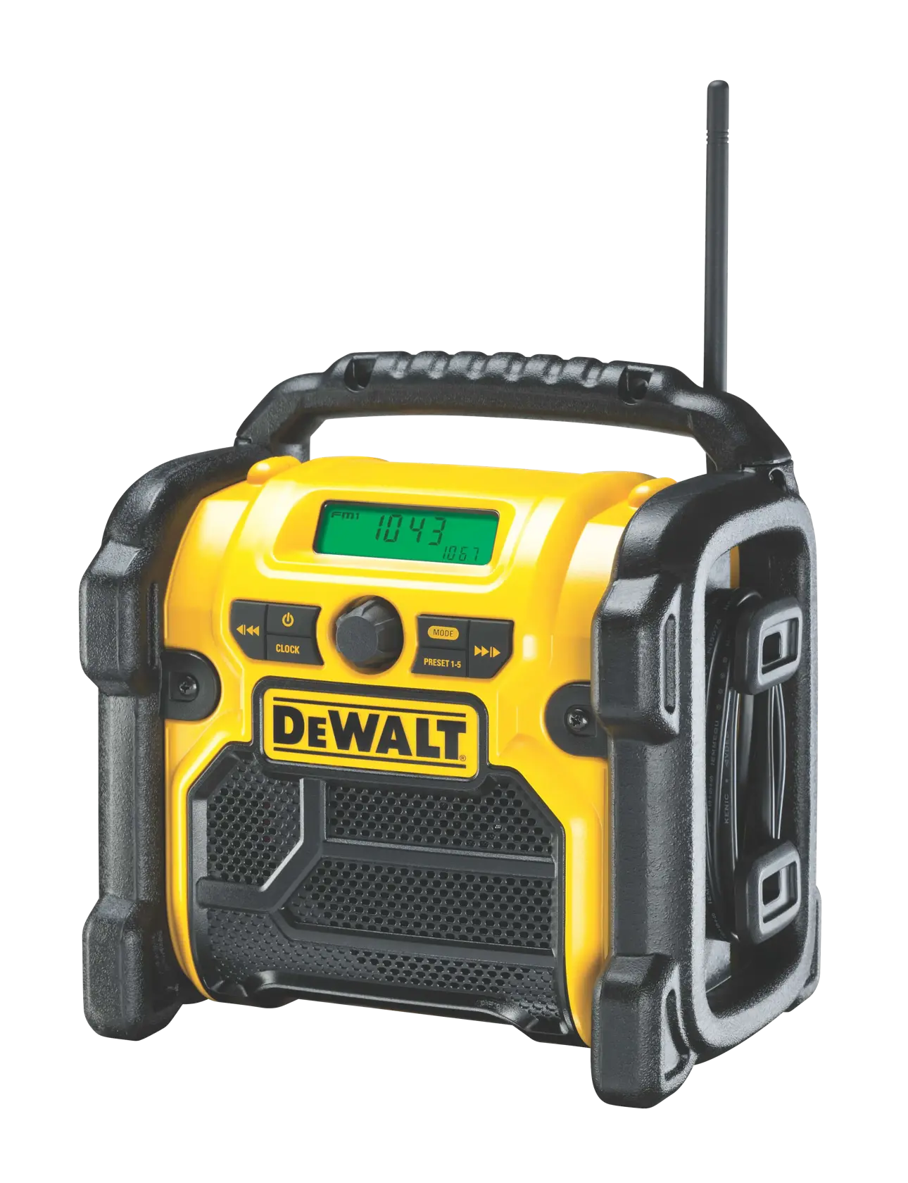 DEWALT logo centered on a white background.