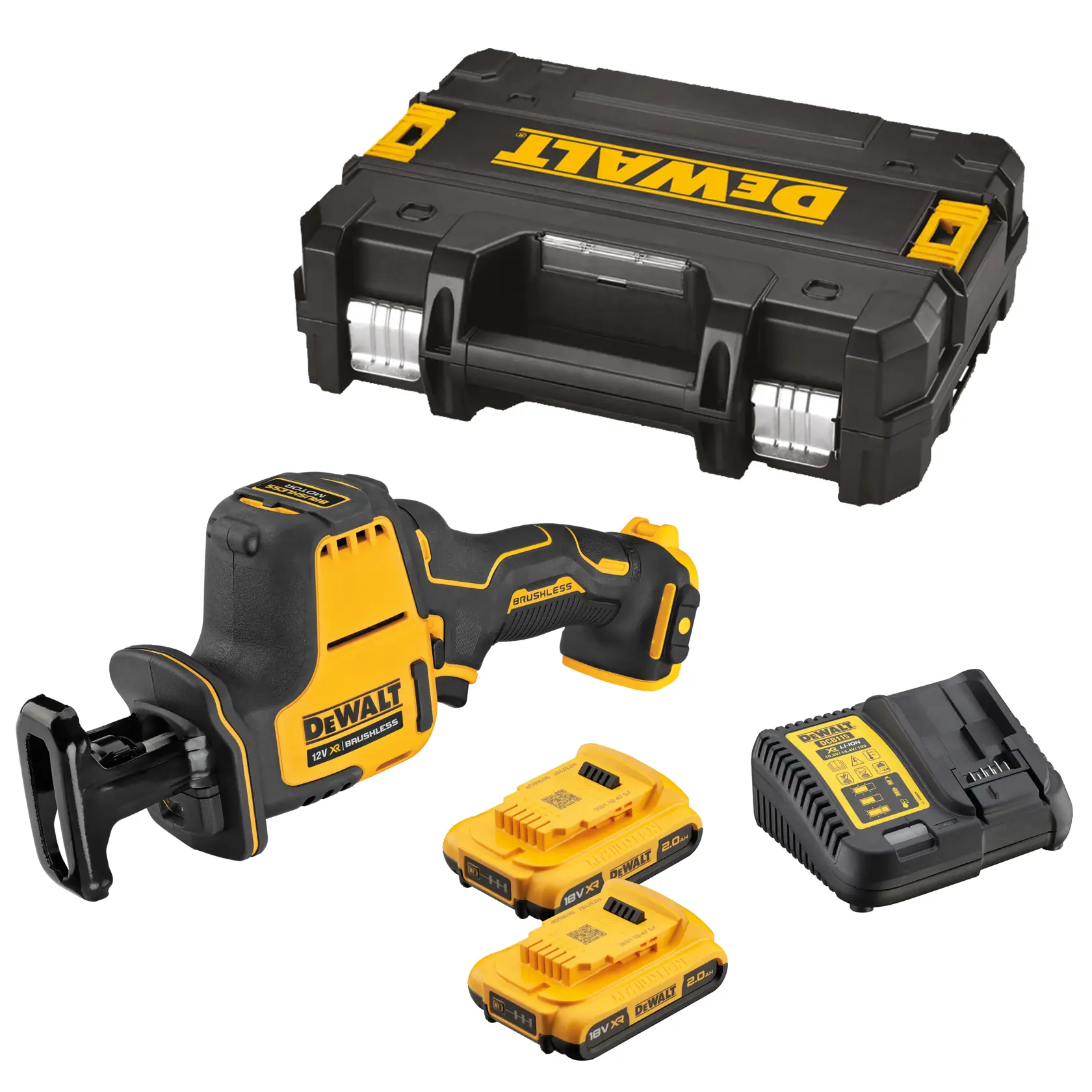 DEWALT logo centered on a white background.