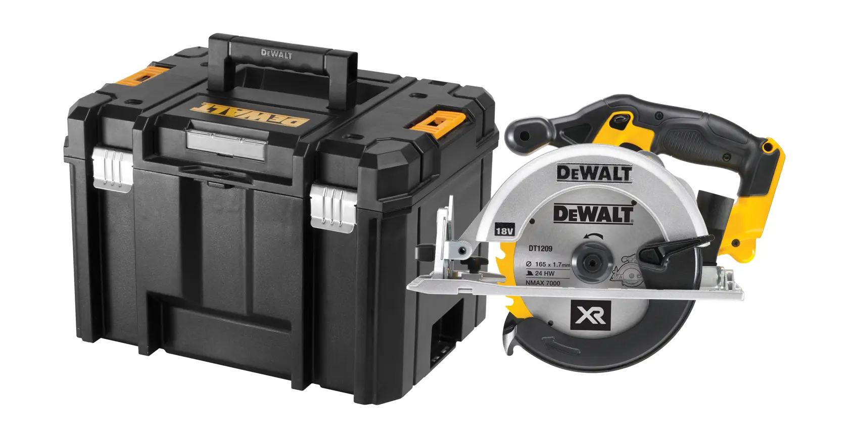 Kotúčová píla 165 mm 18 V XR® DEWALT® (samotné náradie)