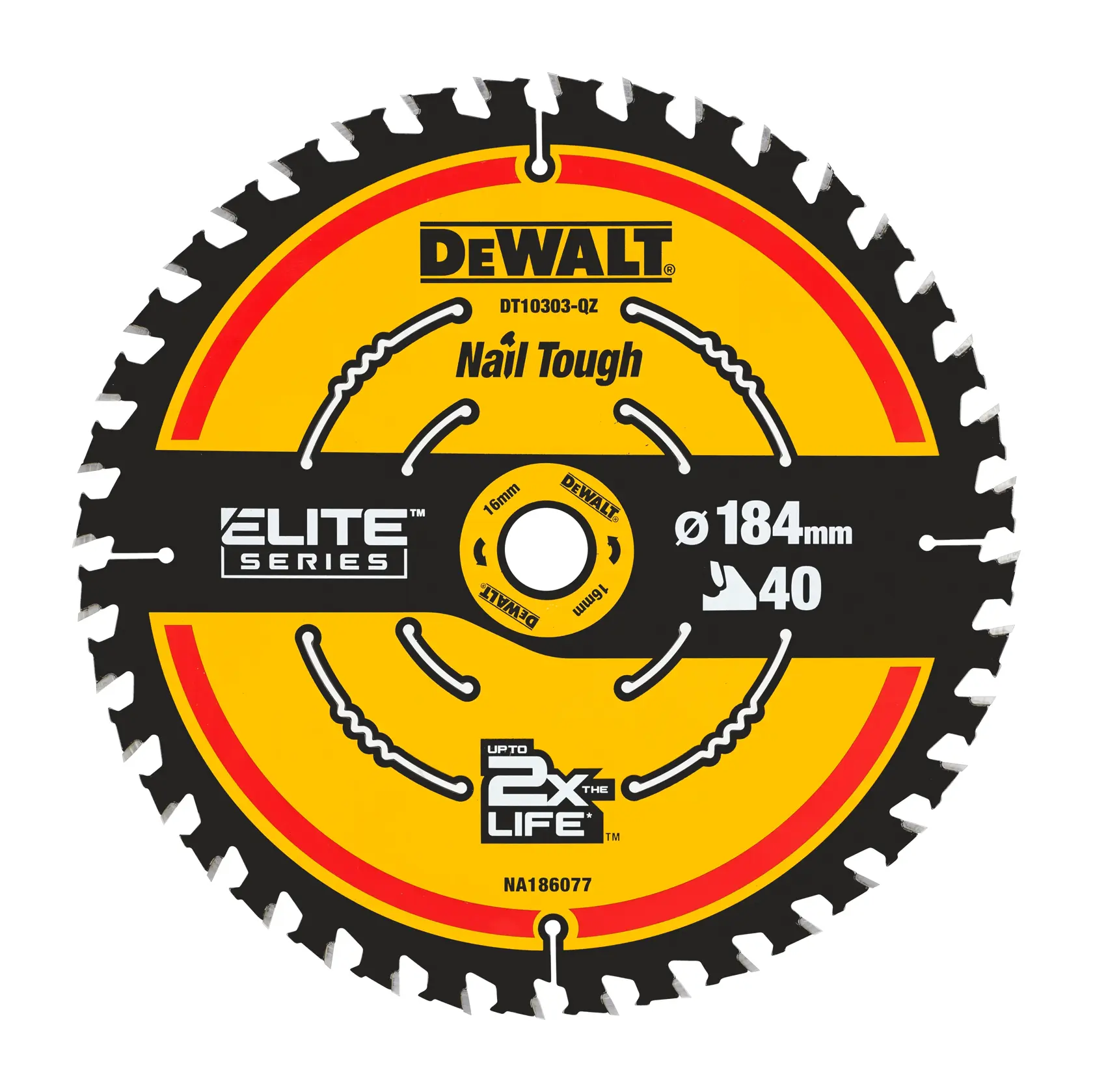 DEWALT logo centered on a white background.