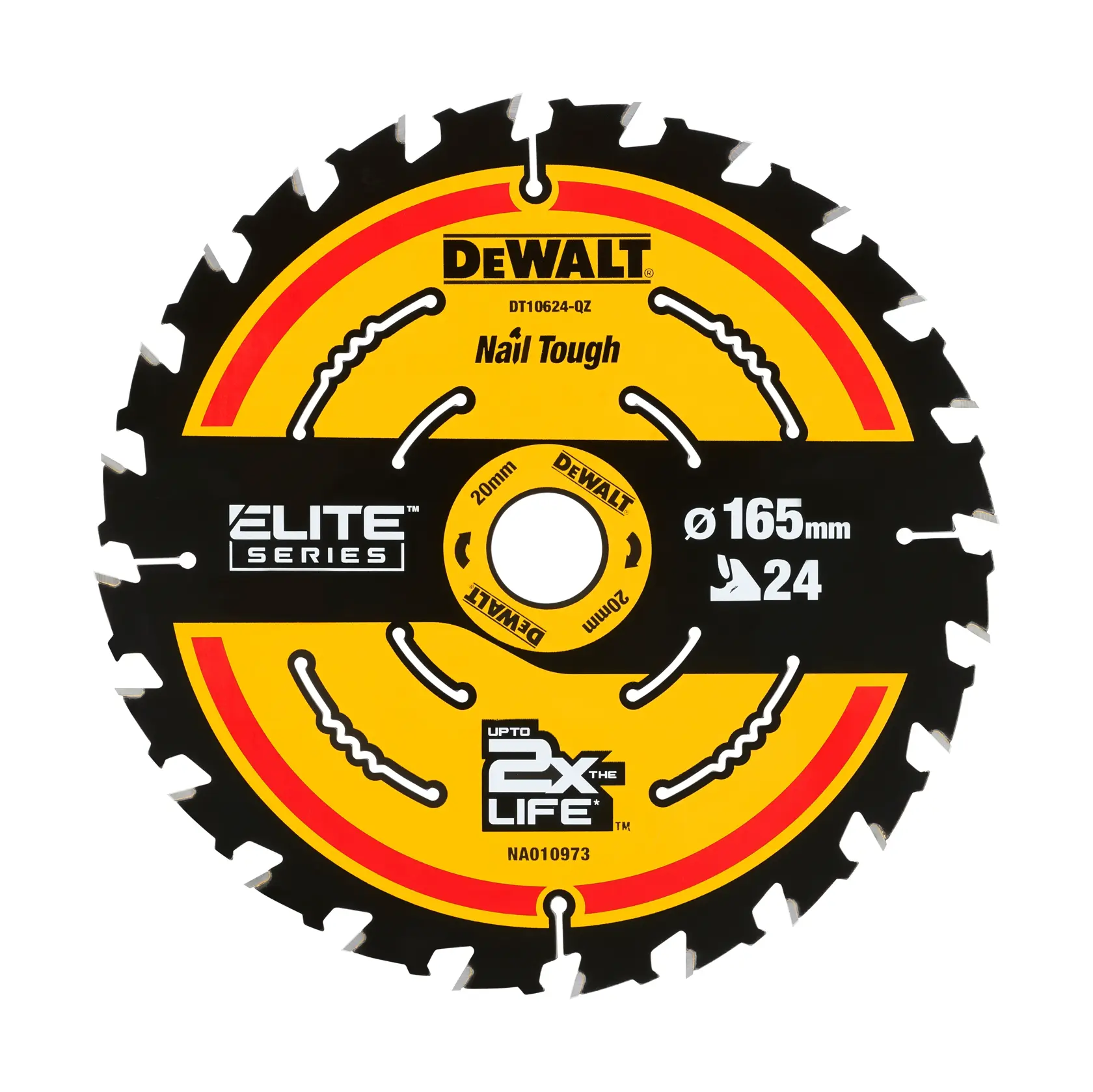 DEWALT logo centered on a white background.