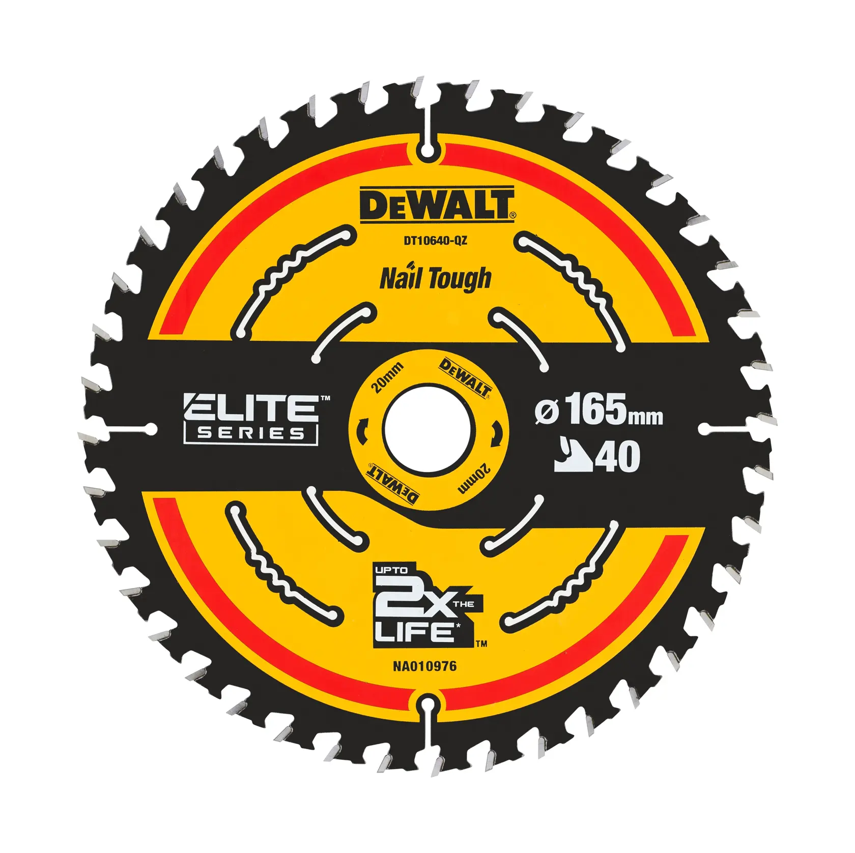 DEWALT logo centered on a white background.