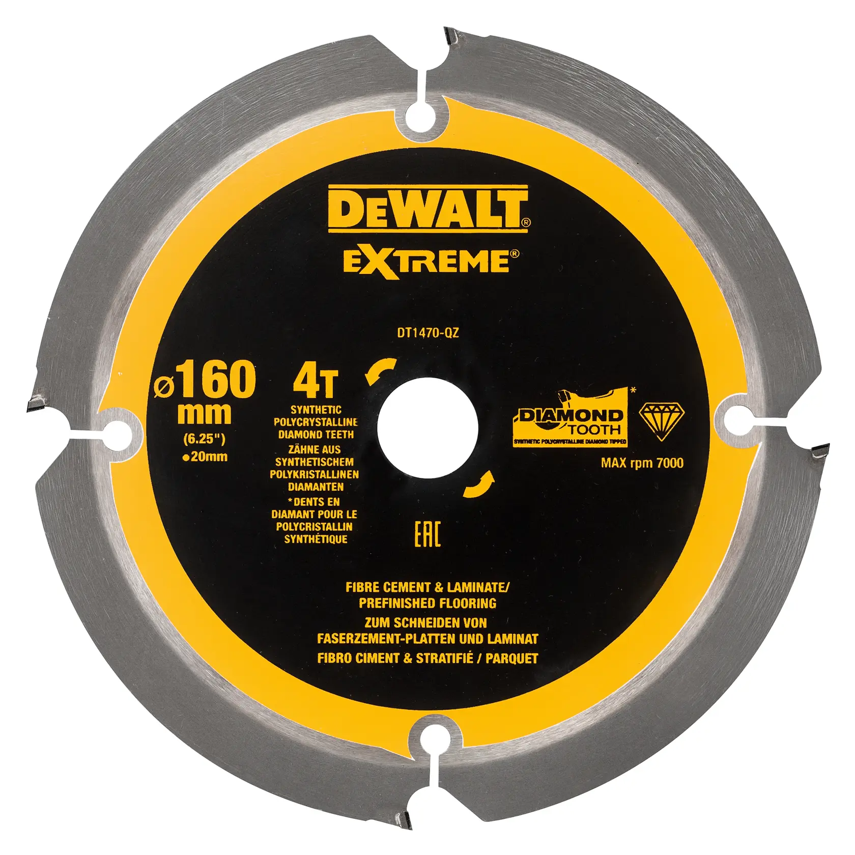 DEWALT logo centered on a white background.