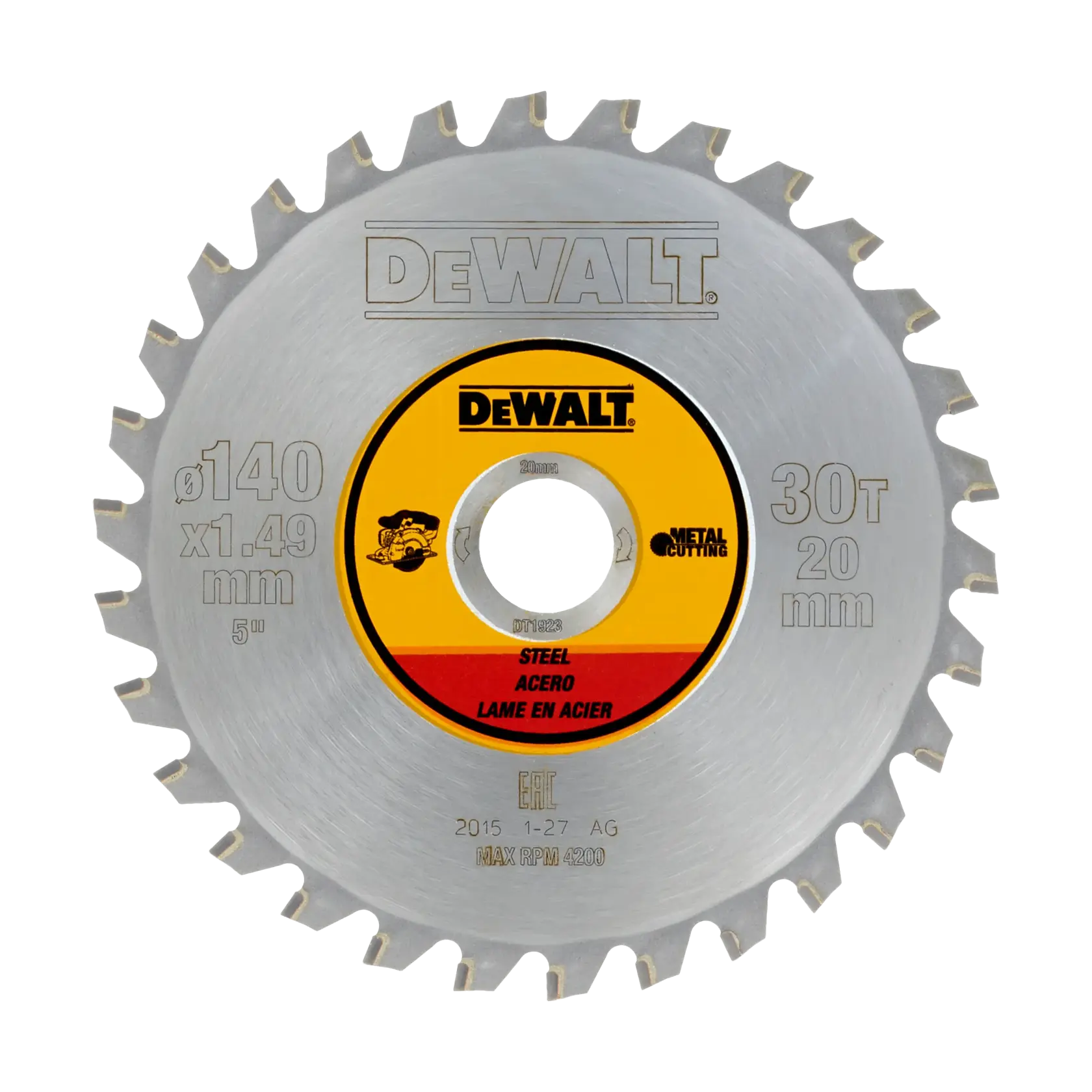 DEWALT logo centered on a white background.