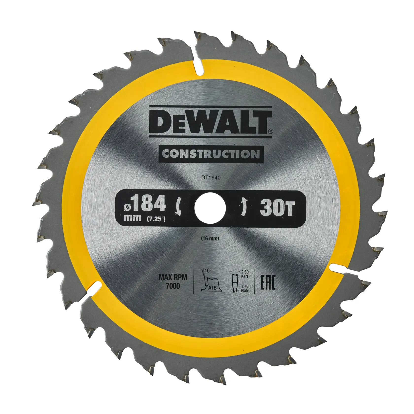 DEWALT logo centered on a white background.