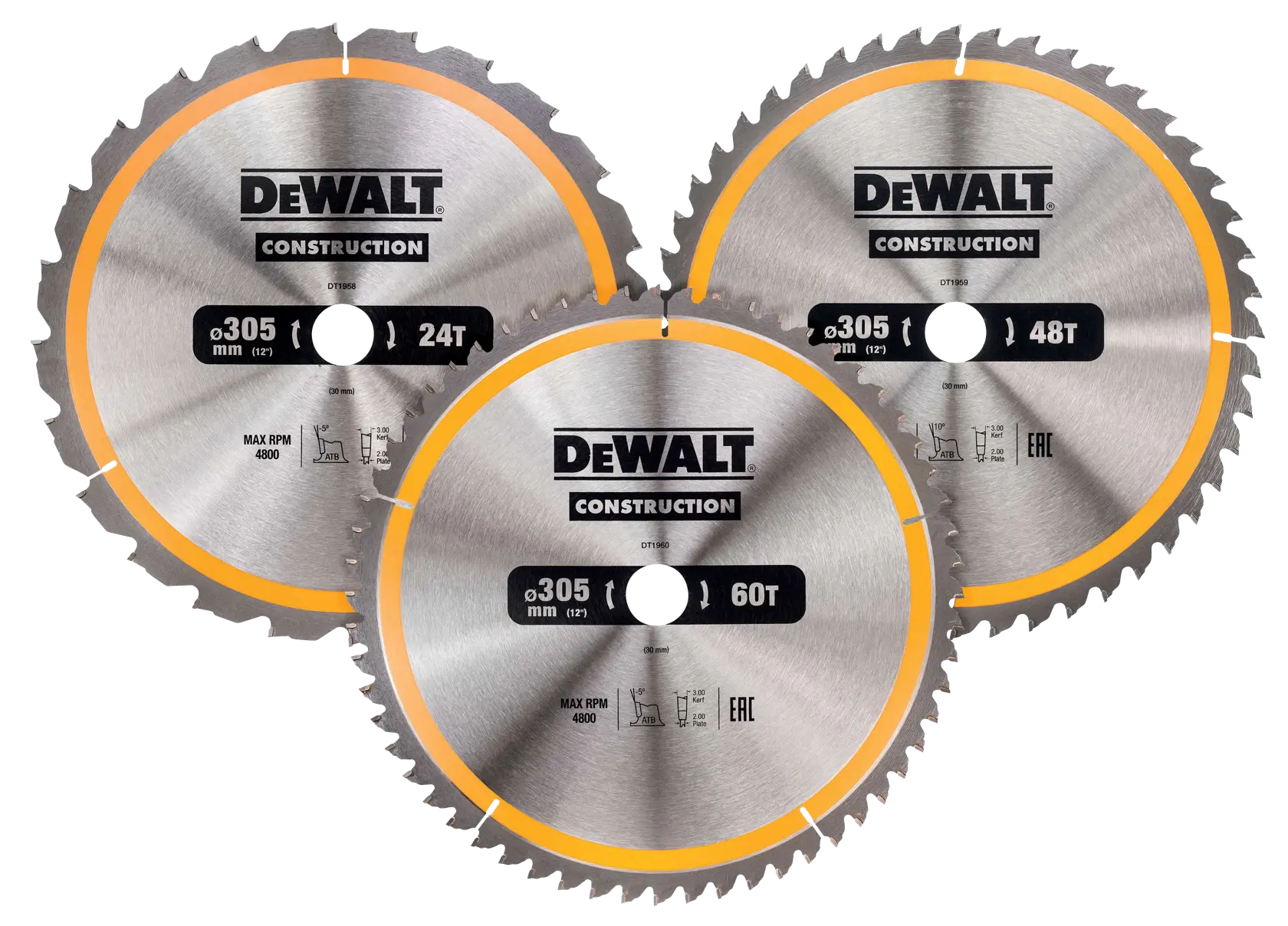 DEWALT logo centered on a white background.