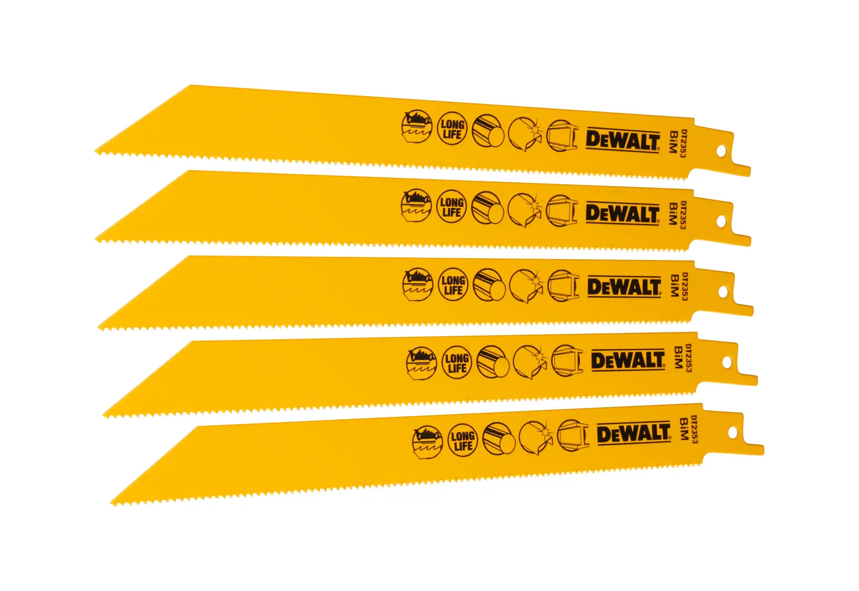 DEWALT logo centered on a white background.