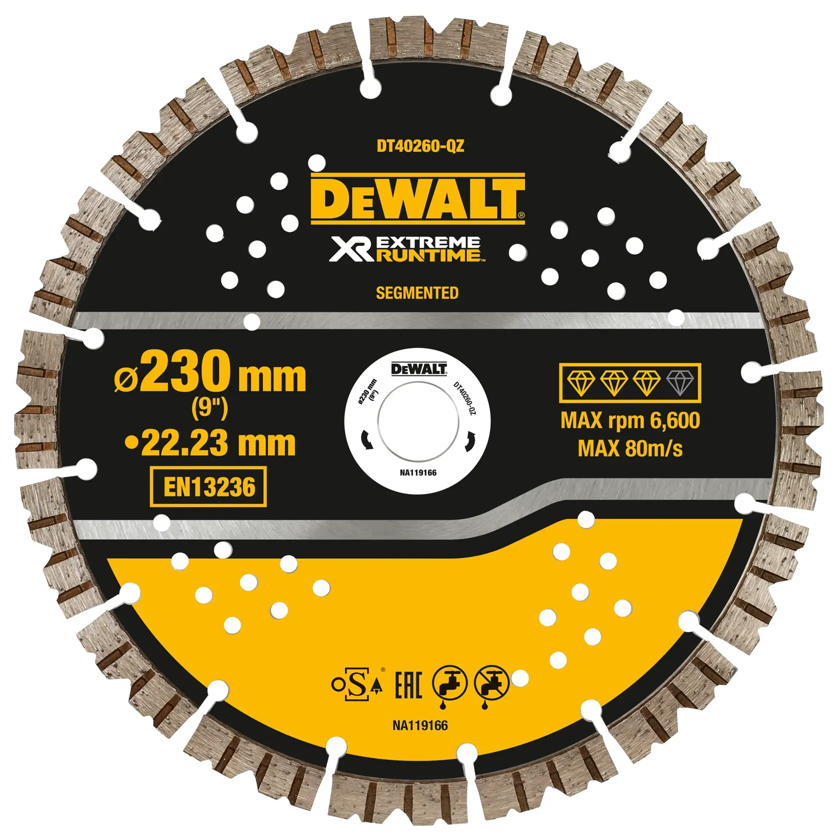 DEWALT logo centered on a white background.