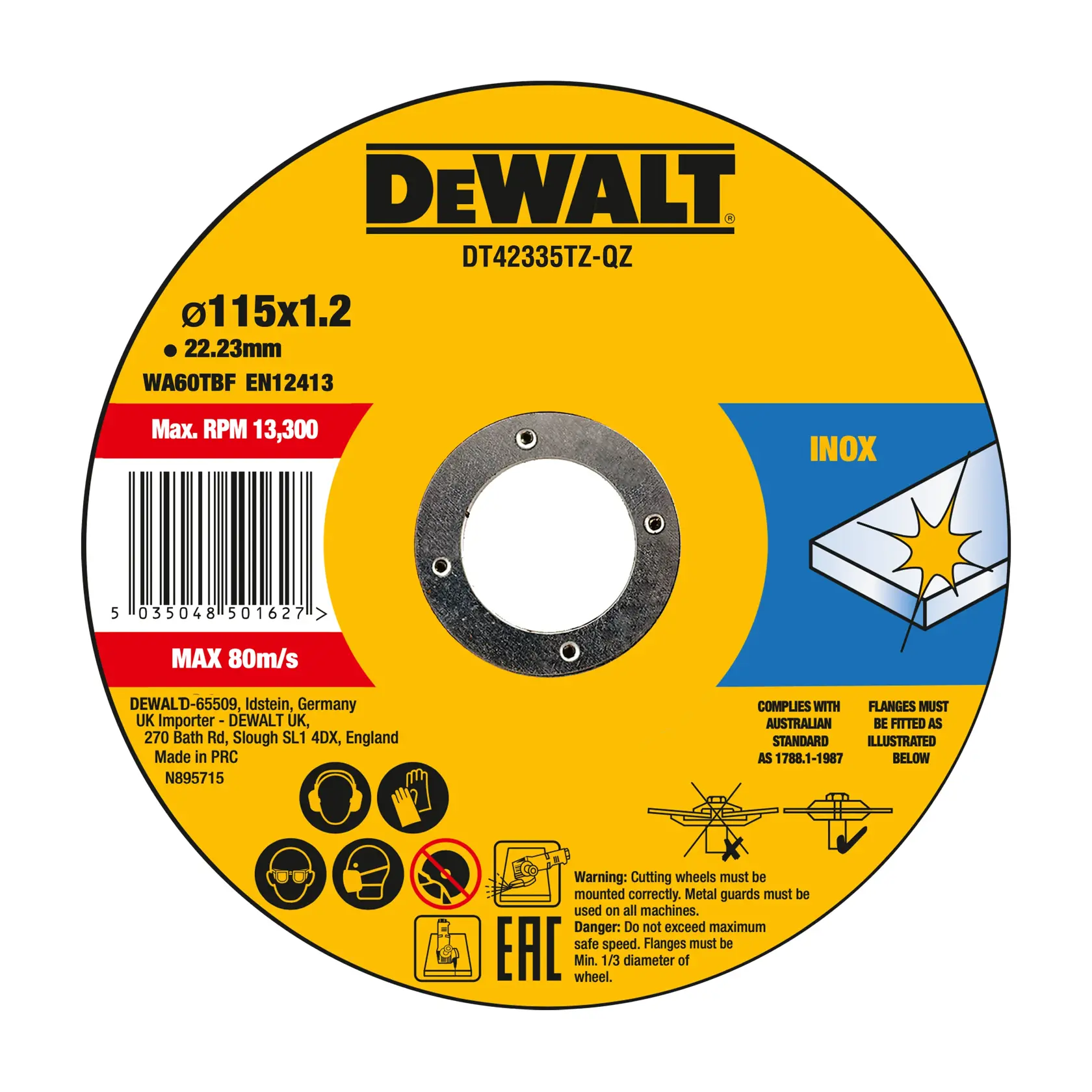 DEWALT logo centered on a white background.