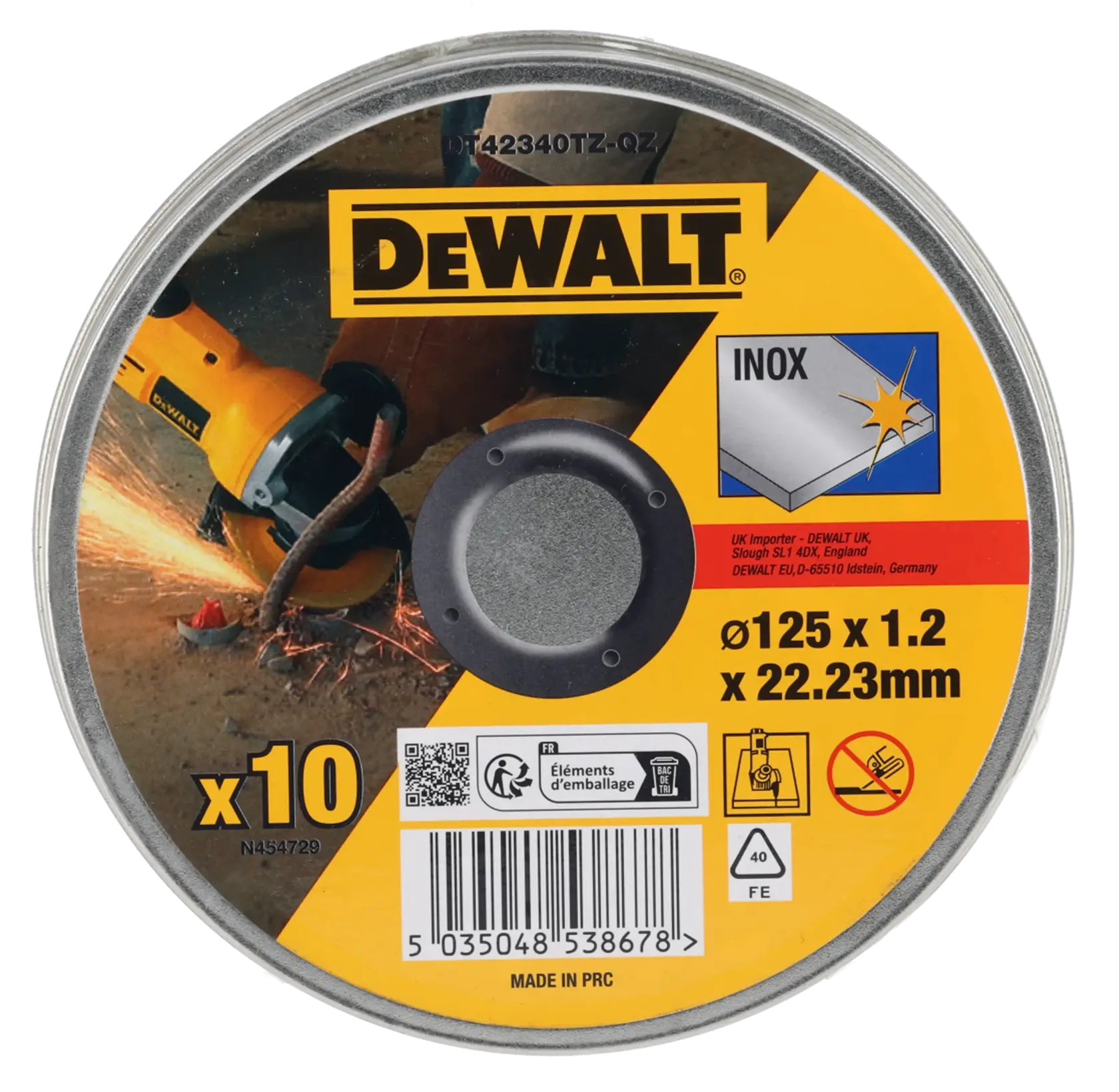 DEWALT logo centered on a white background.