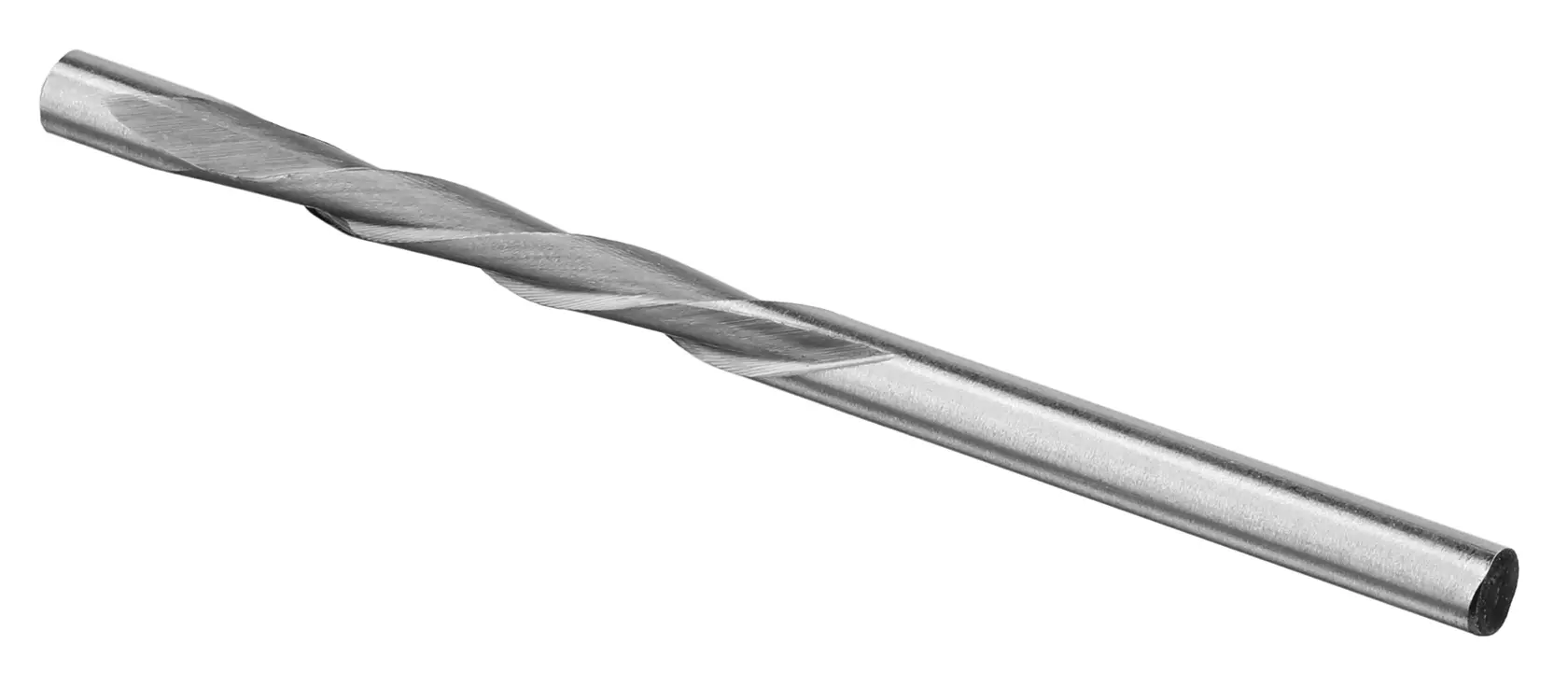 Broca metálica DEWALT, cilíndrica con estrías en espiral, utilizada para perforar materiales.
