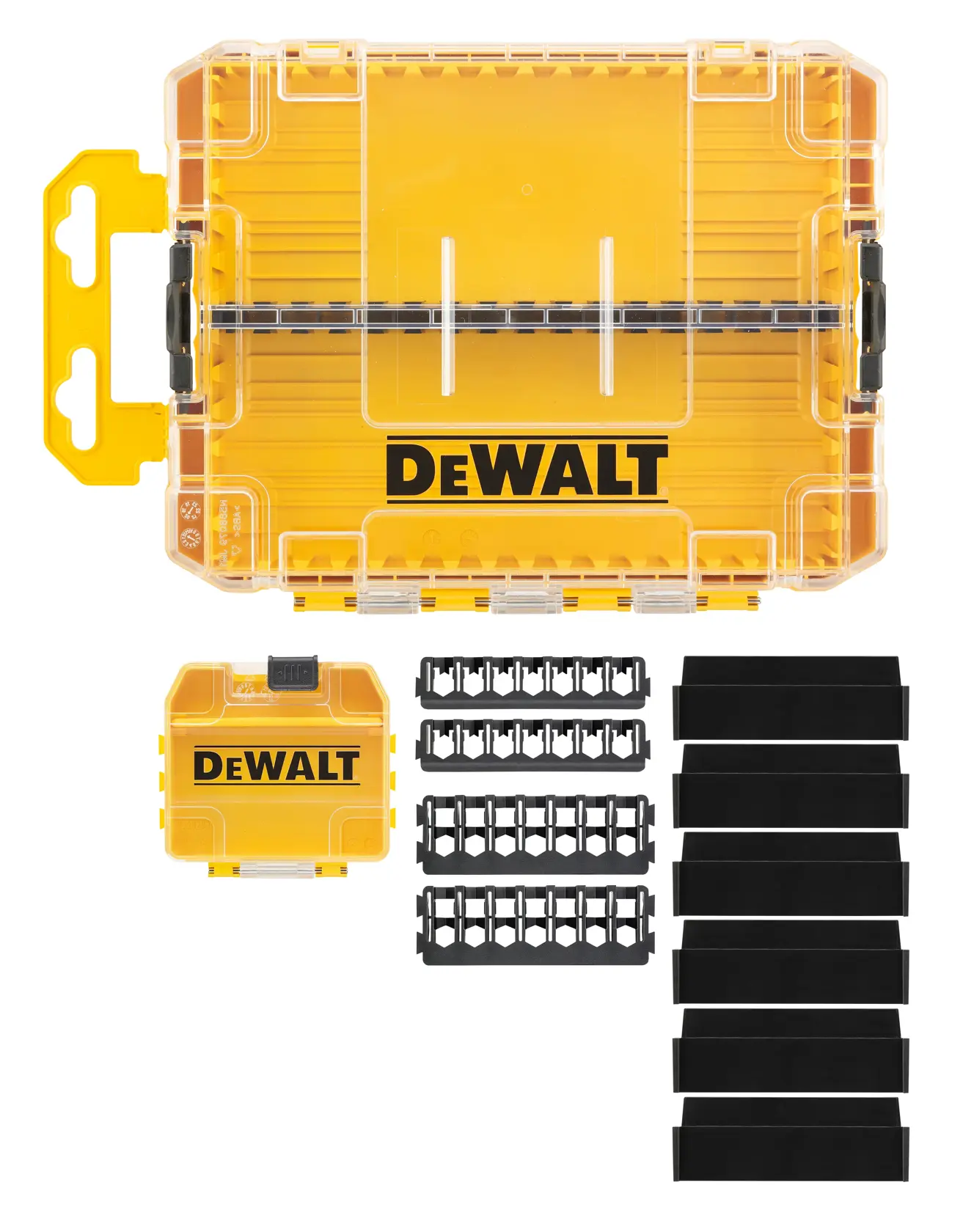 Stredný organizér Tough Case DEWALT® kompatibilný so systémom TOUGHCASE+