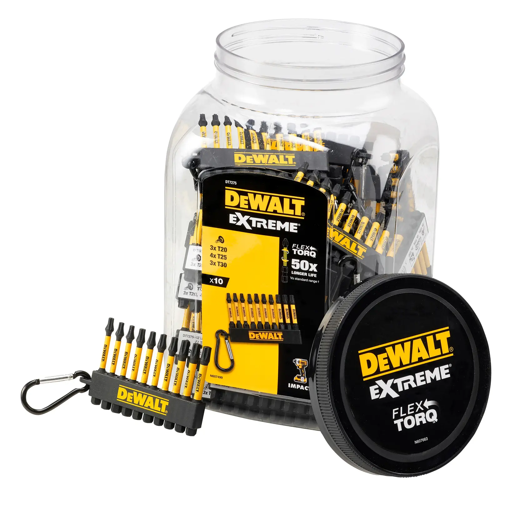 DEWALT logo centered on a white background.