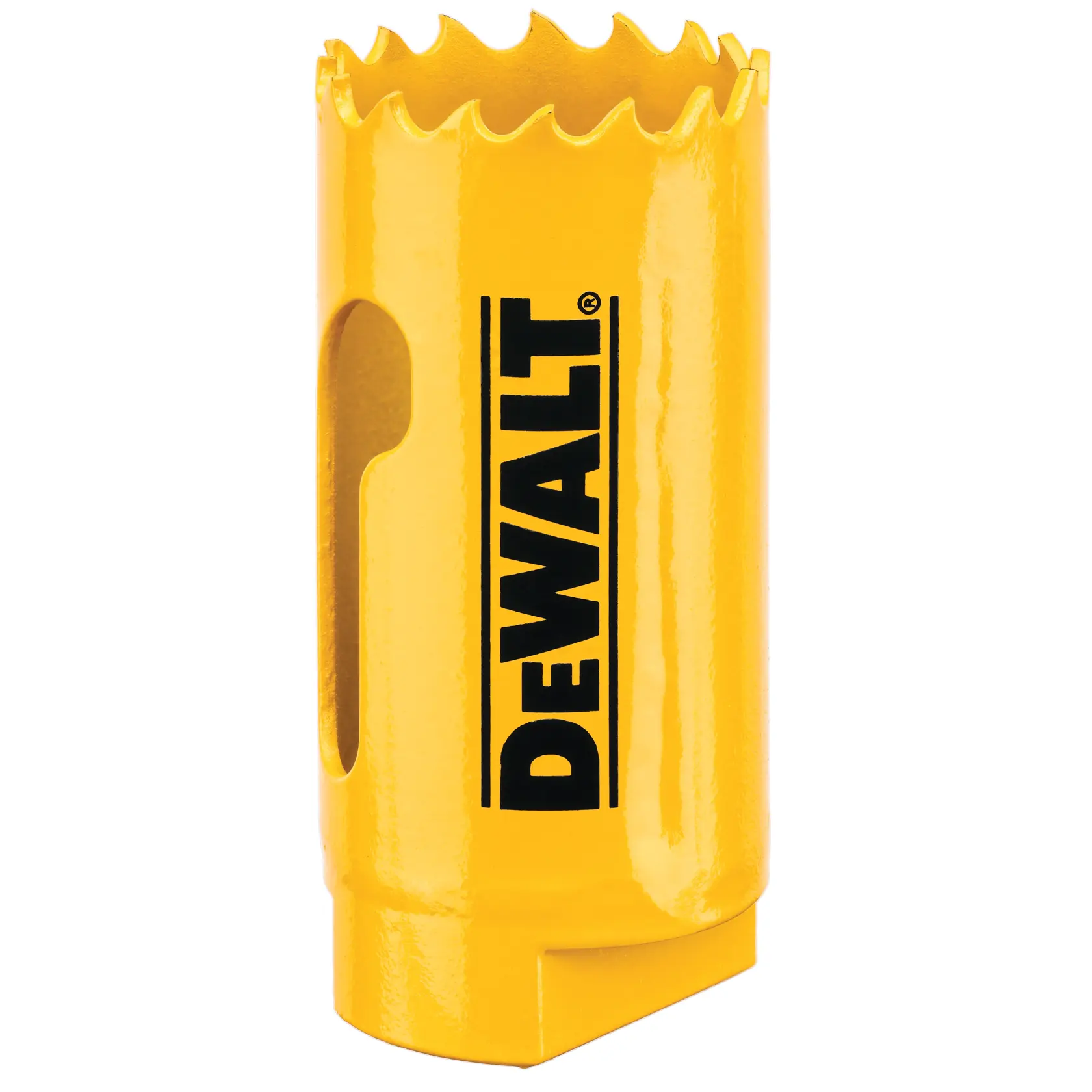 Sierra de corona amarilla DEWALT para fotografía. SKUs: DT90303, DT90303-QZ.
