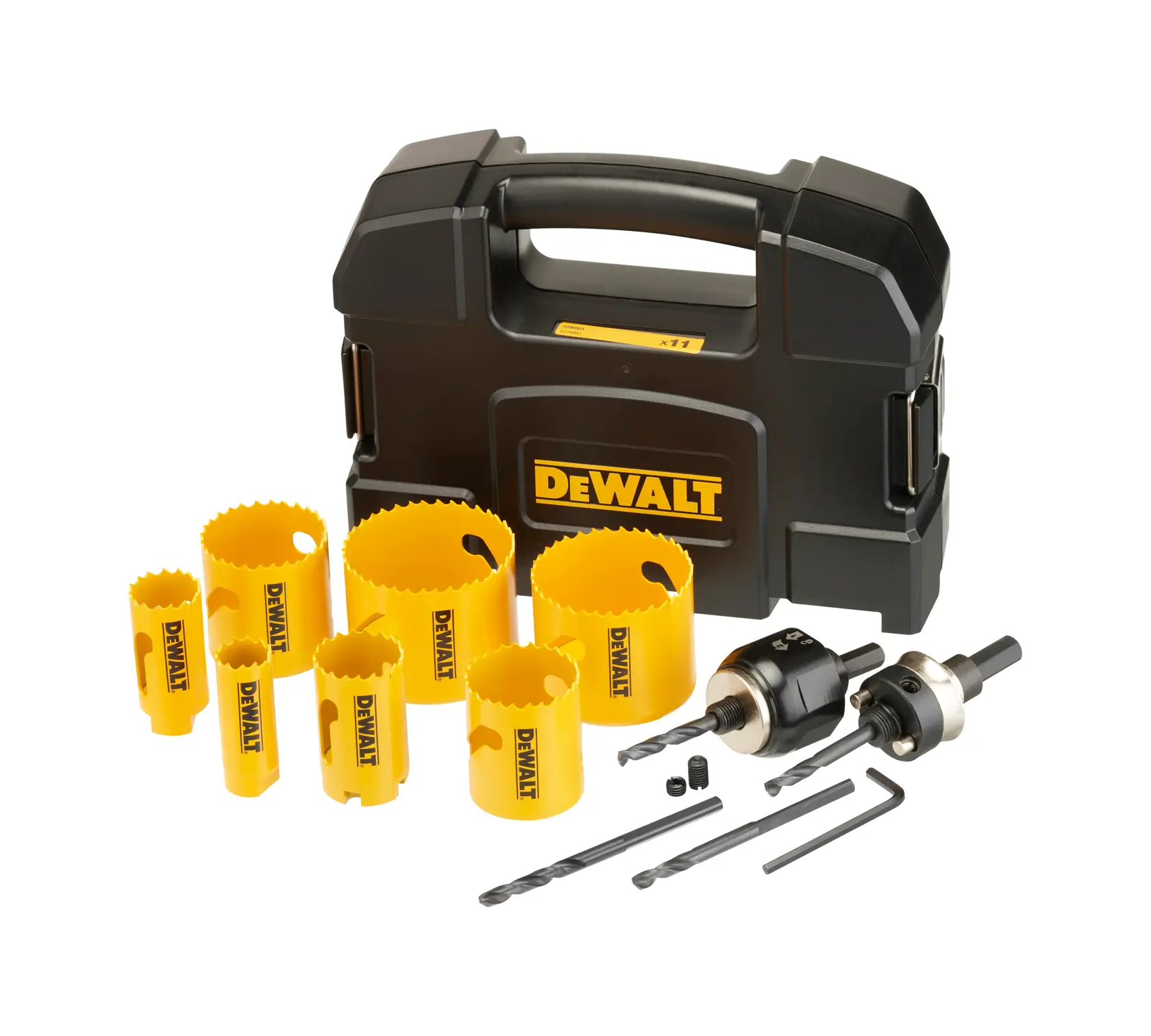 Súprava bimetalových korunových vrtákov na všeobecné použitie EXTREME® DEWALT® (11 ks)