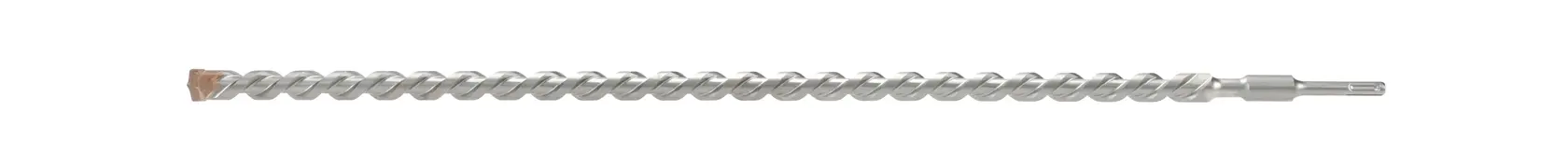 A DEWALT DT9572 SDS-Plus masonry drill bit with spiral design for concrete and stone drilling.