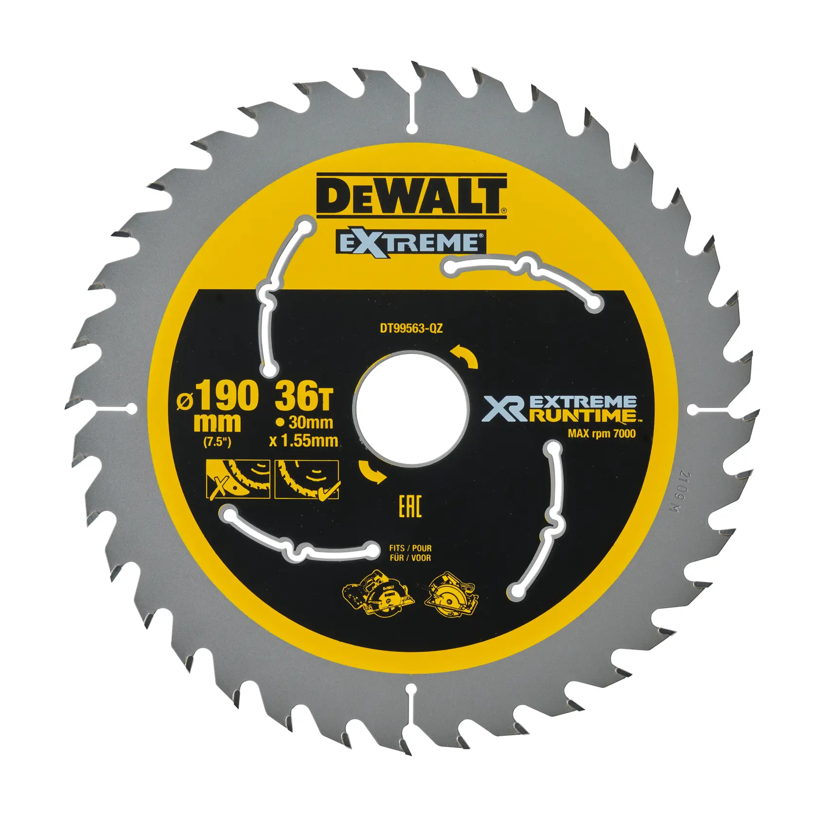 DEWALT logo centered on a white background.