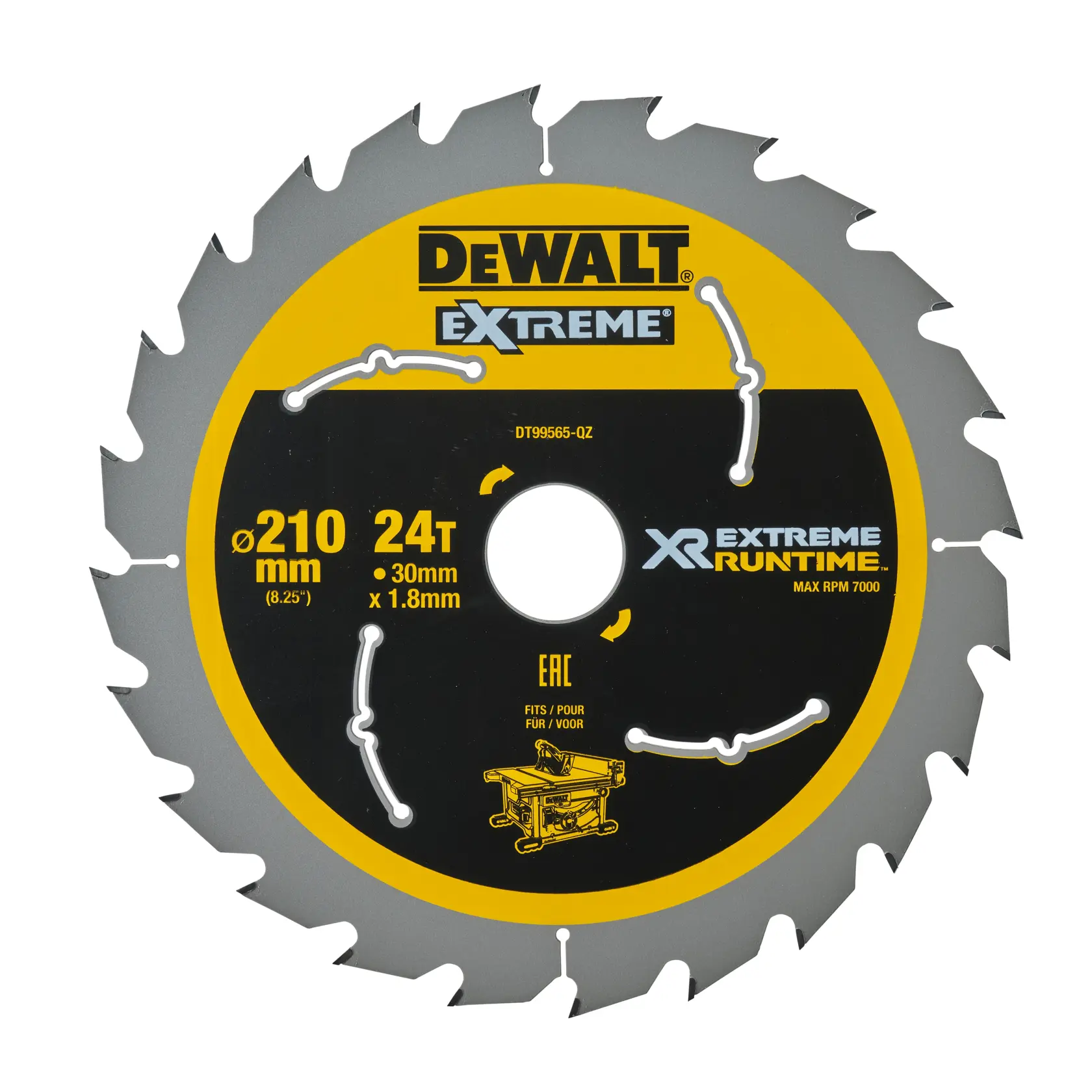 DEWALT logo centered on a white background.