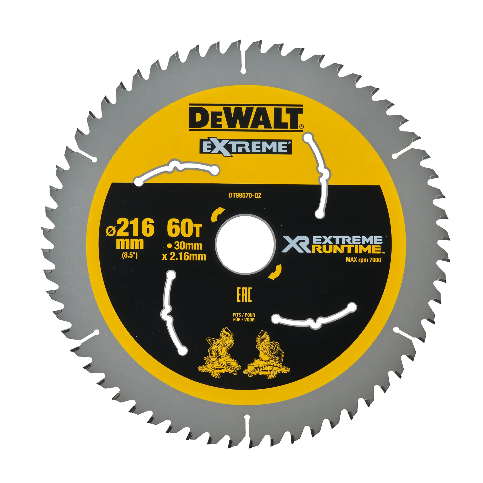 DEWALT logo centered on a white background.
