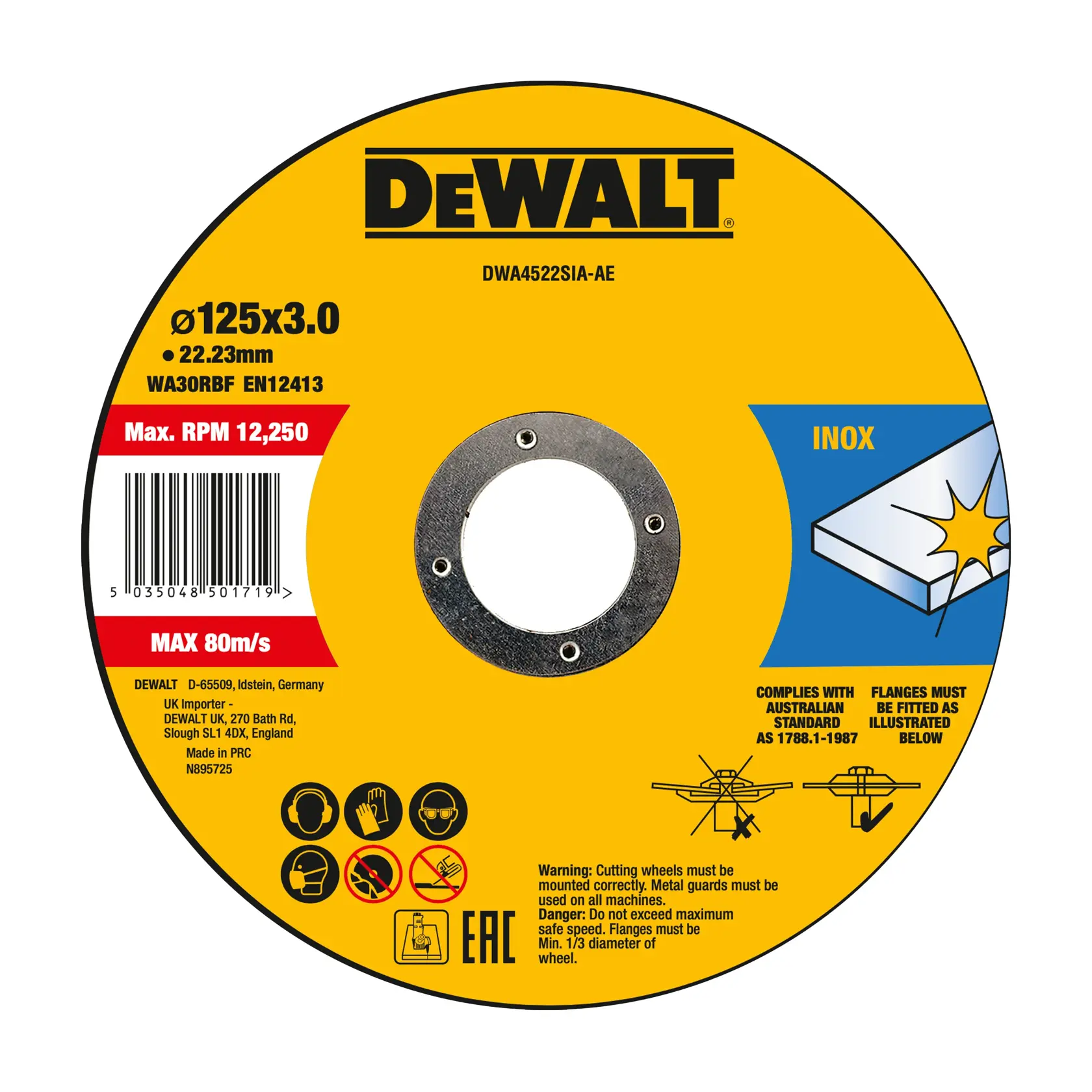 DEWALT logo centered on a white background.