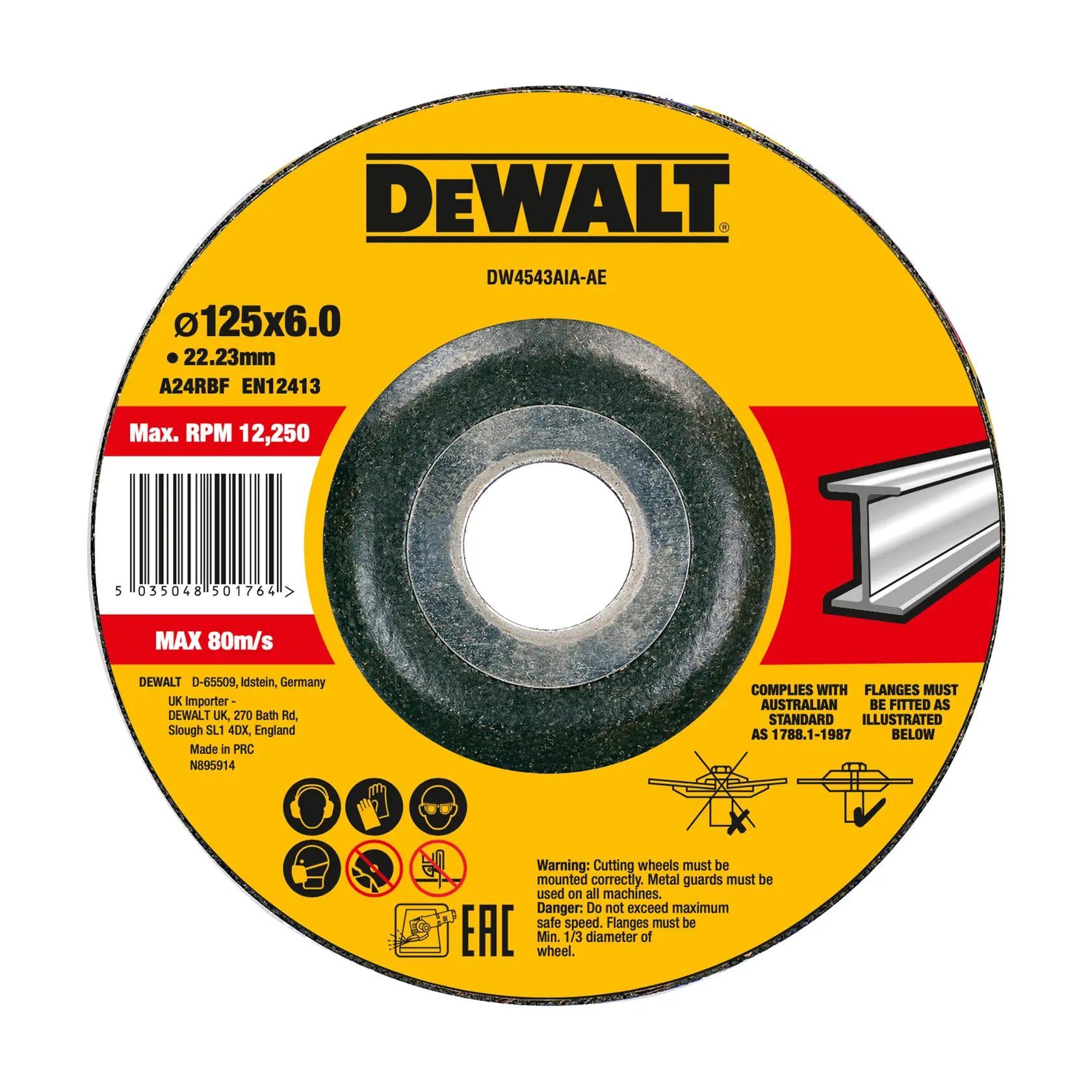 DEWALT logo centered on a white background.
