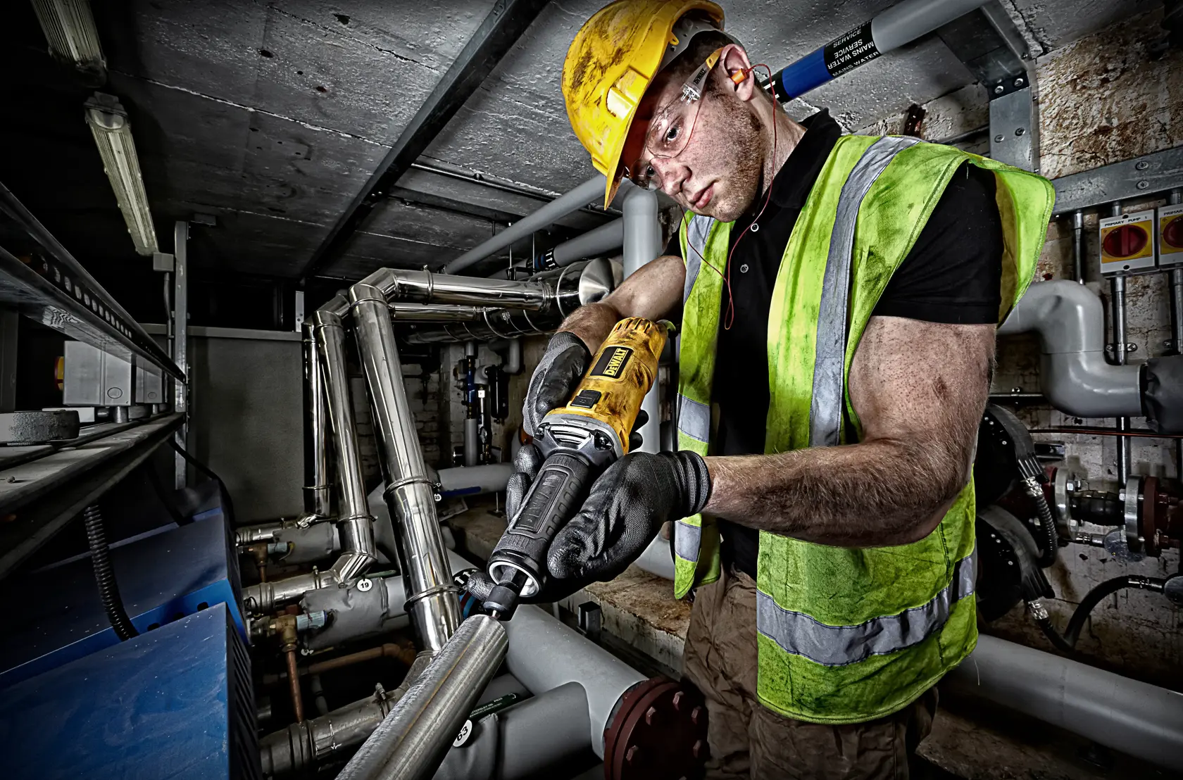 Minibrúska 450 W 6 mm DEWALT®