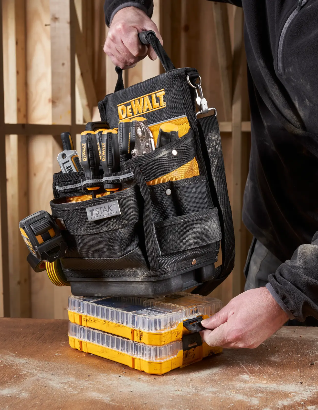 Organizér na náradie TSTAK® DEWALT®
